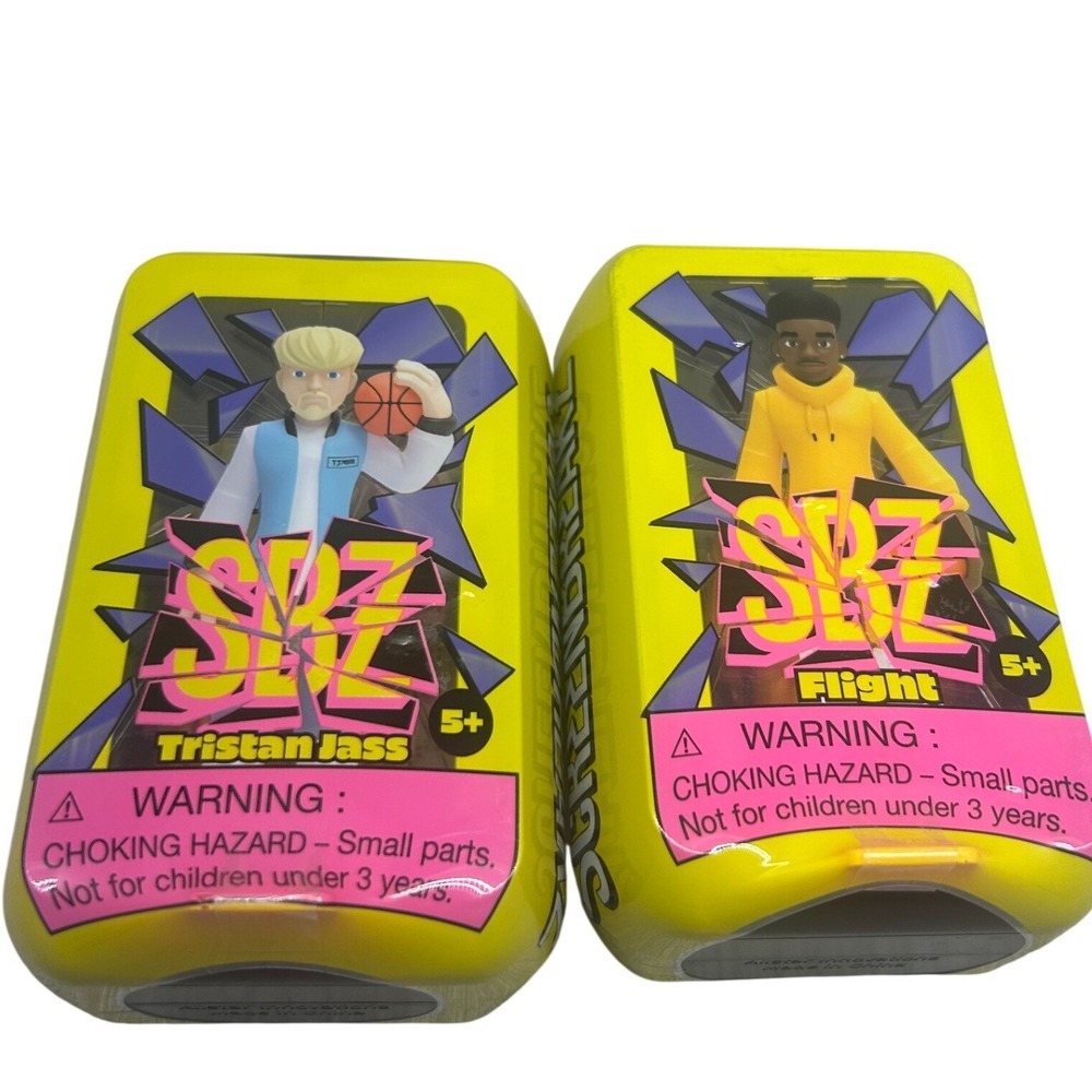 ScreenBreakz‎ SBZ Tristan Jass and Flight Action Figure Set Basketball YouTuber
